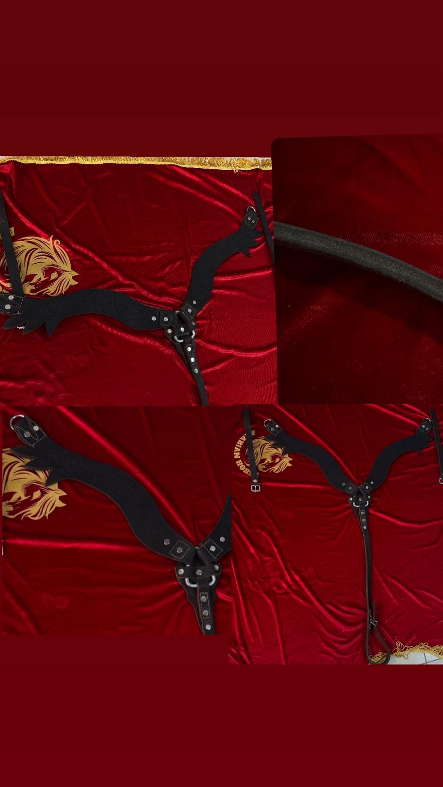 صدرية خيل جلدية