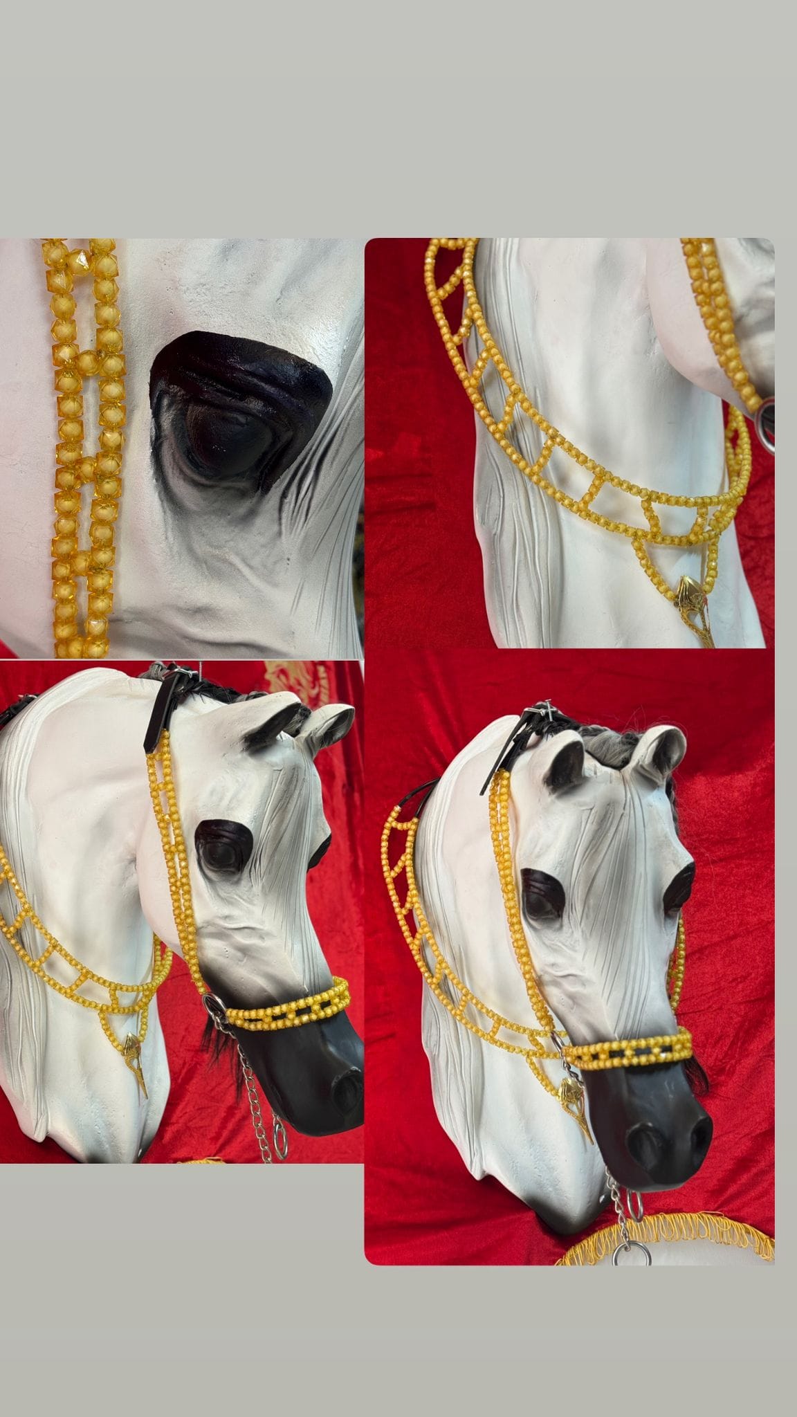 طقم جمال فاخر أصفر (بدون سيالة)