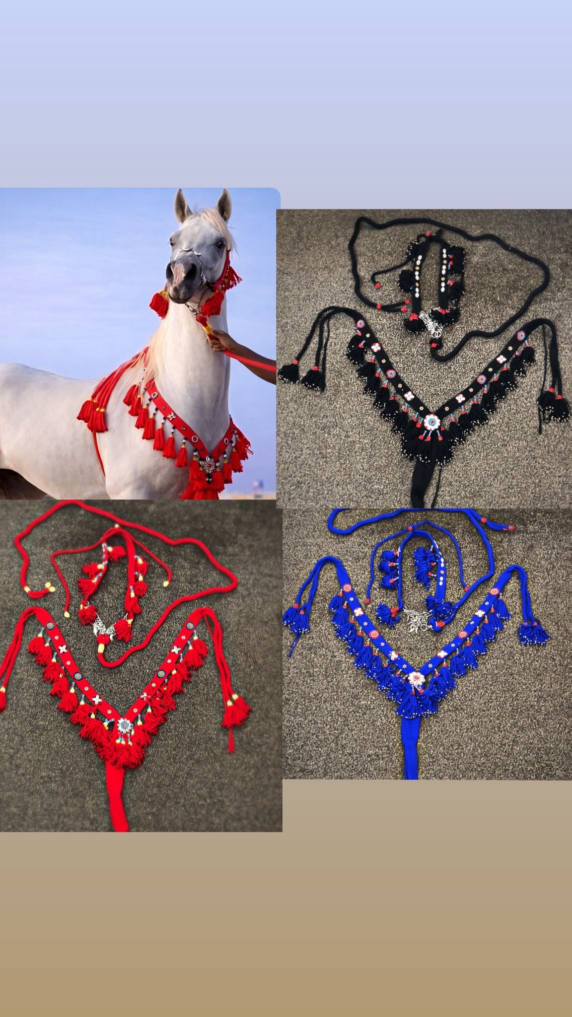 طقم صوف مصري 3 قطع